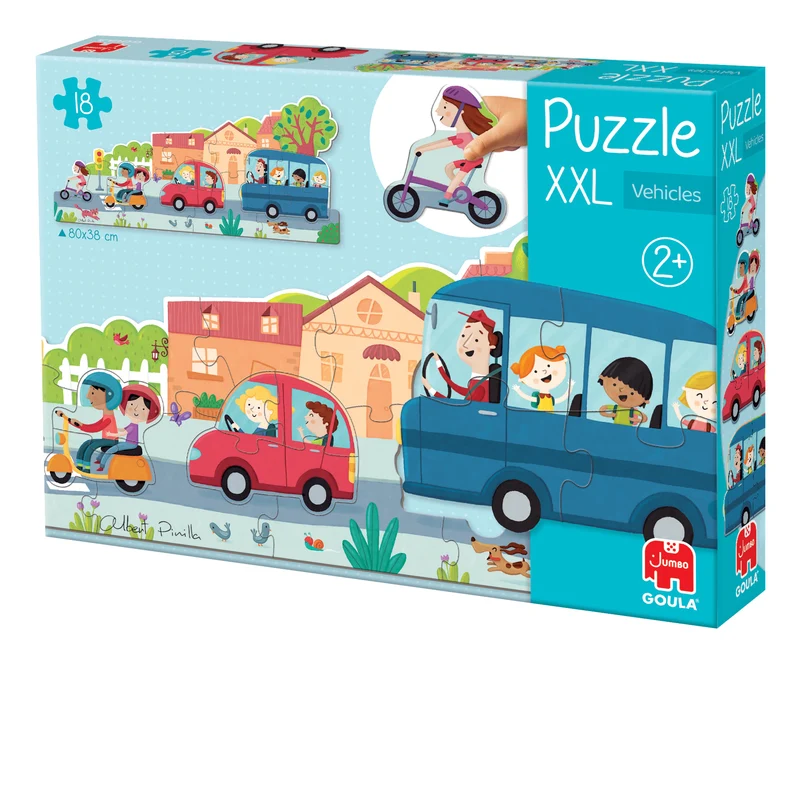 Goula - Puzzle XXL Vehicles