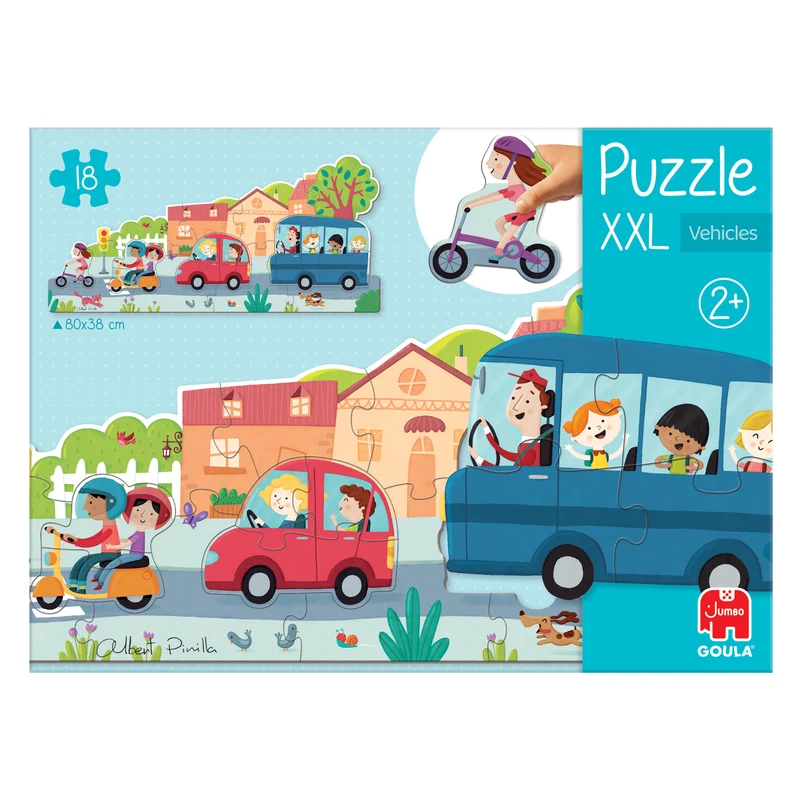 Goula - Puzzle XXL Vehicles