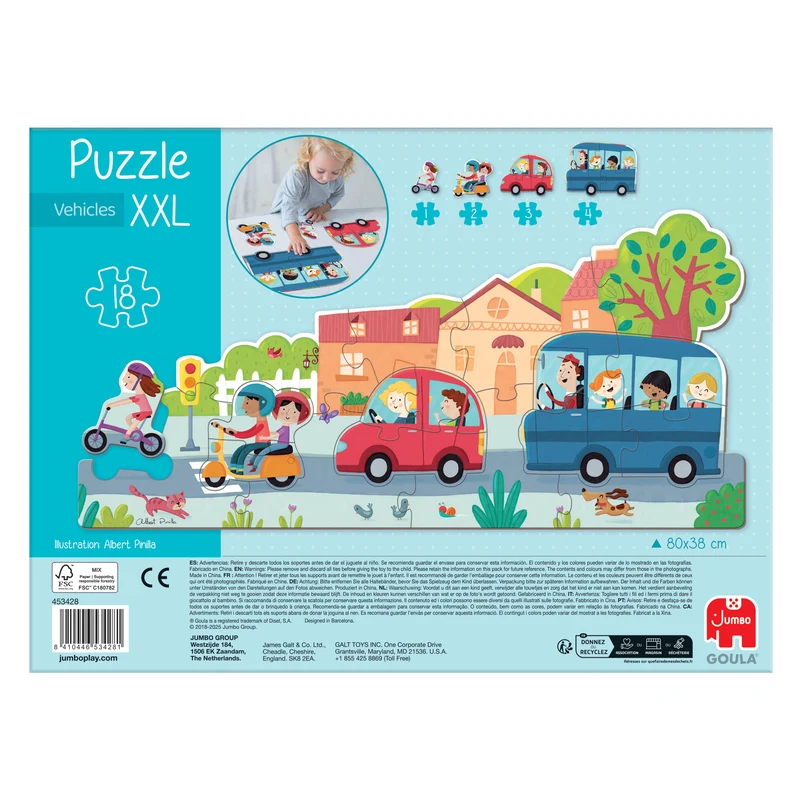 Goula - Puzzle XXL Vehicles