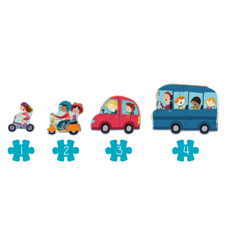 Goula - Puzzle XXL Vehicles