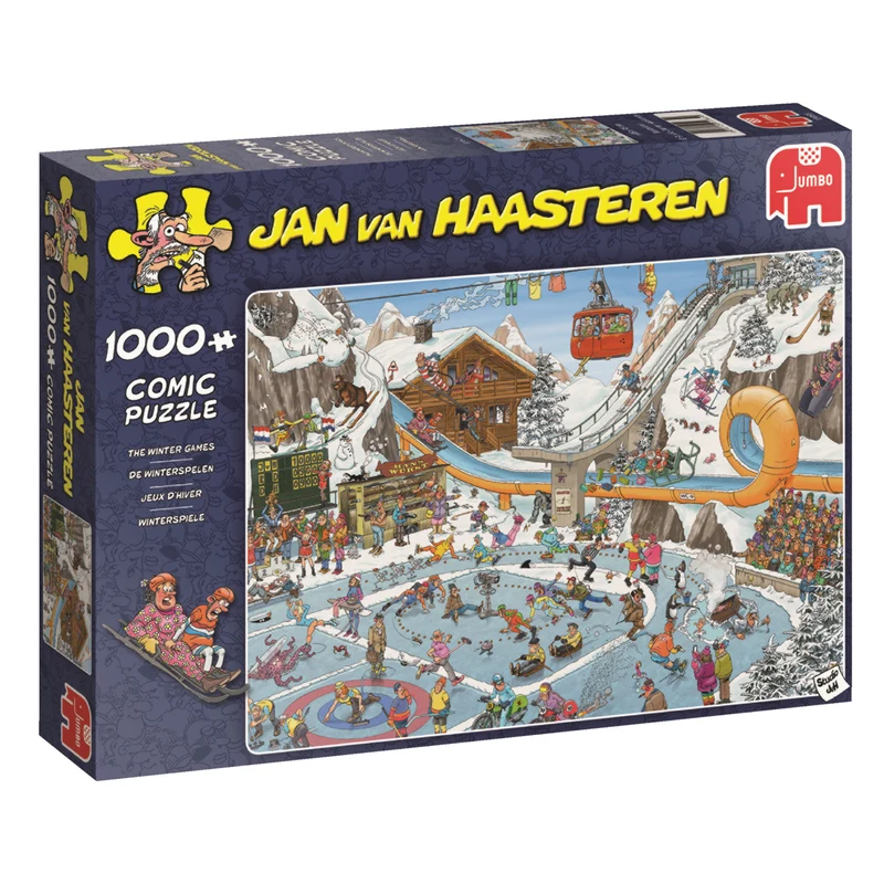 Jan van Haasteren - The Winter Games (1000 pieces)