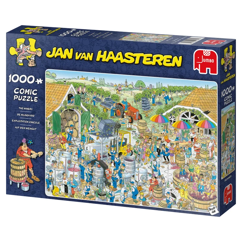 Jan van Haasteren - The Winery (1000 pieces)