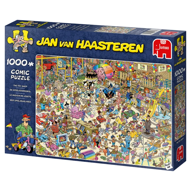 Jan van Haasteren - The Toy Shop (1000 pieces)