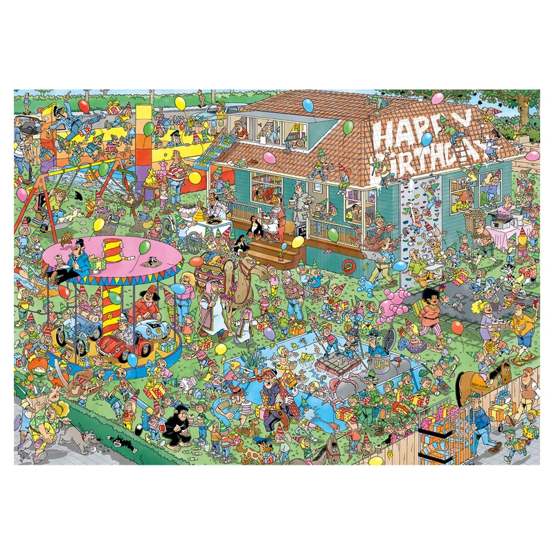 Jan van Haasteren - Children's Birthday Party (1000 pieces)