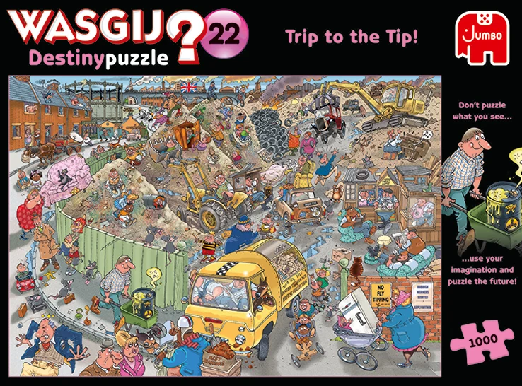 Wasgij Destiny 22 - Trip to the Tip! (1000 pieces)