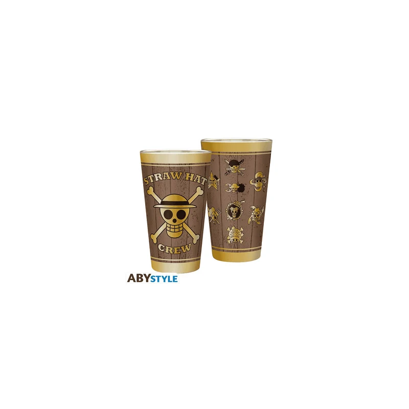 ONE PIECE Vaso Grande Calaveras 400ml