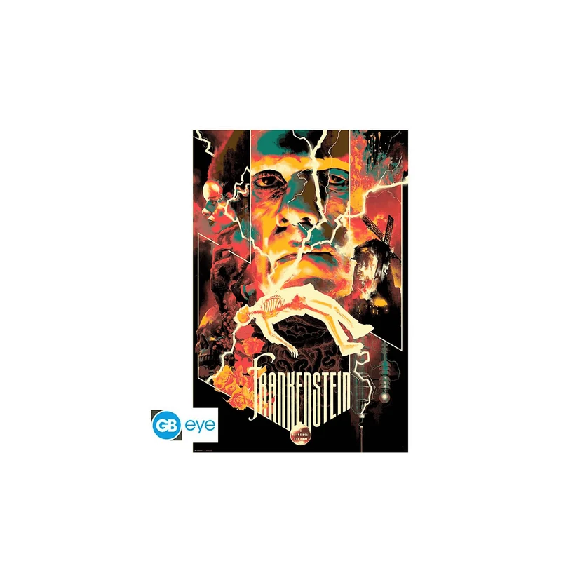 Monstruos universales - maxi poster 91,5x61 - frankenstein