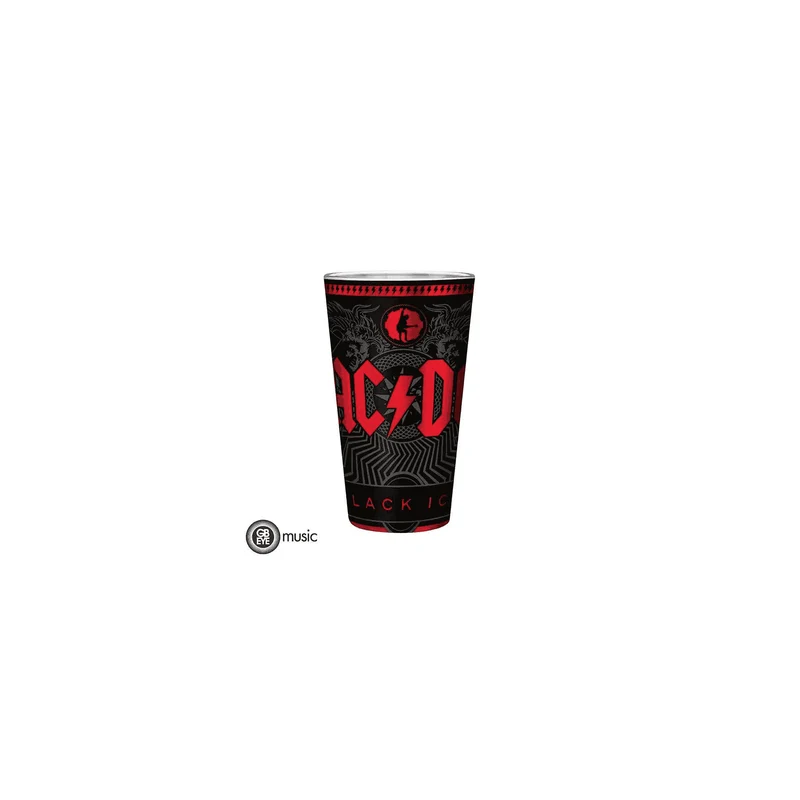 AC/DC - Vaso grande - 400ml - Black Ice