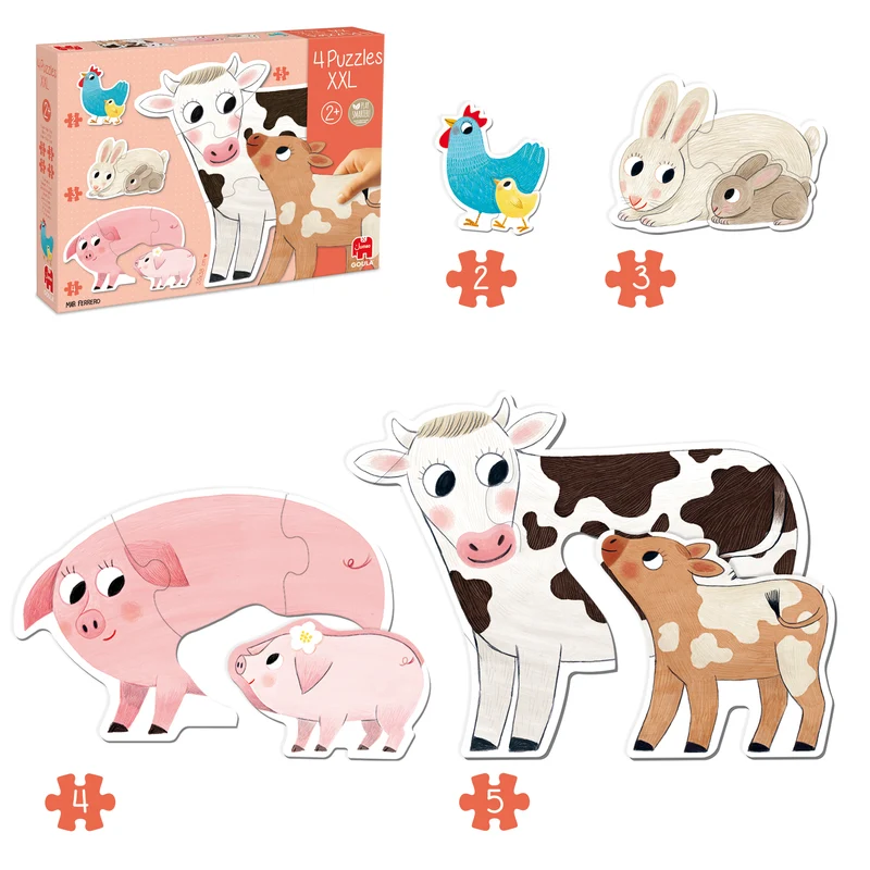 Goula - Puzzle XXL Mums & Babies