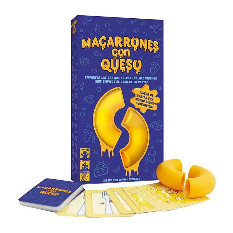 Macarrones con Queso Juego de Cartas de Rapidez