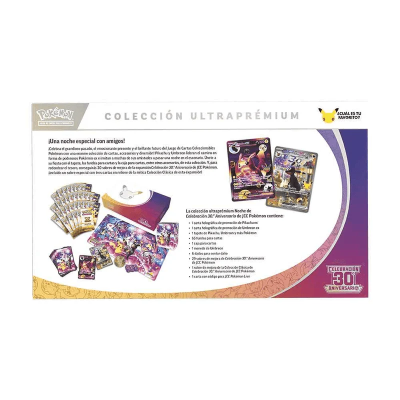Pokémon TCG 30º Aniversario Ultra Premium Collection Edición 2 +6 años