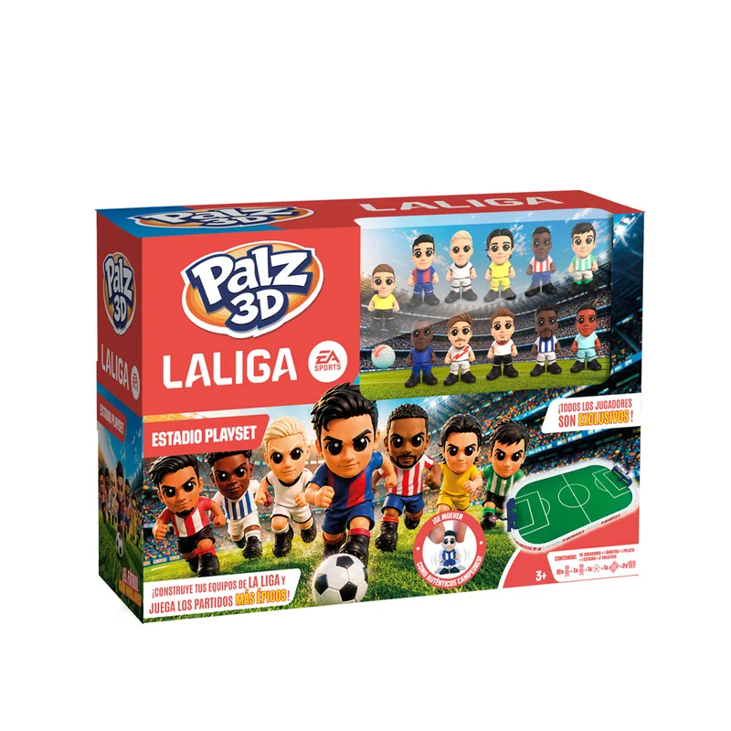 Palz 3D LaLiga Stadium Playset 11 Surtidos