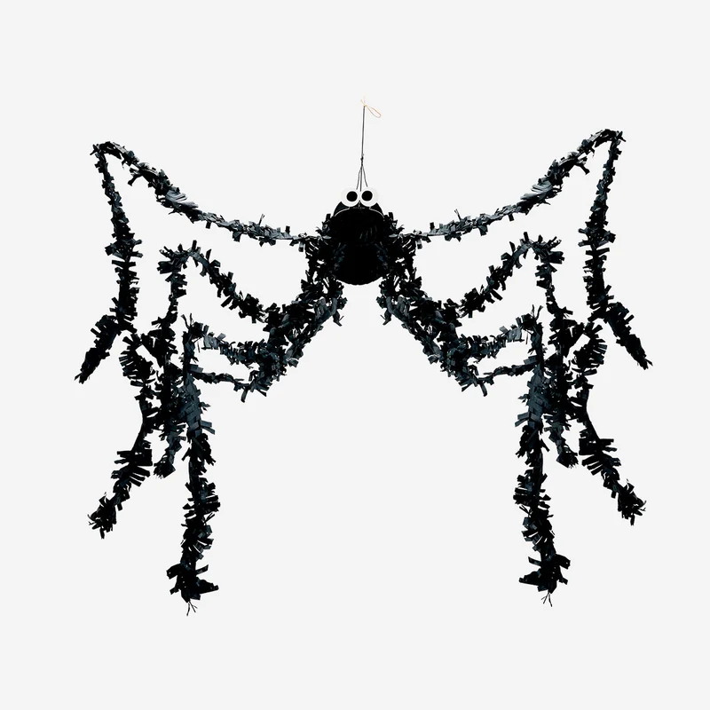 Hanging paper spider - 21 cm