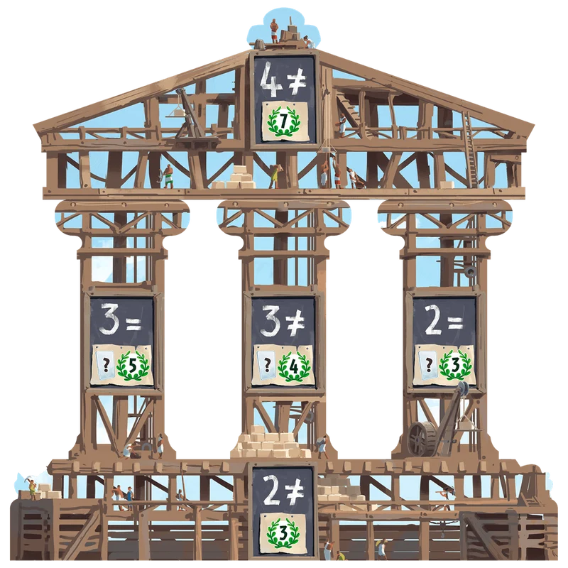 7 Wonders Architects - Juego de mesa - Repos Production - 2-7 jugadores - 8+ años - 30 min