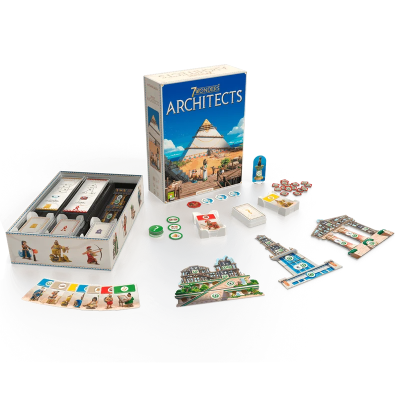 7 Wonders Architects - Juego de mesa - Repos Production - 2-7 jugadores - 8+ años - 30 min