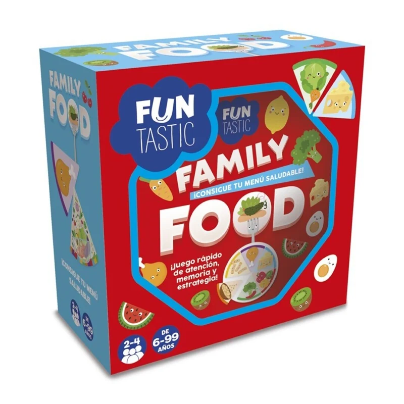Family Food - Juego de mesa - Imagiland - 2-4 jugadores - 6+ años - 15 min