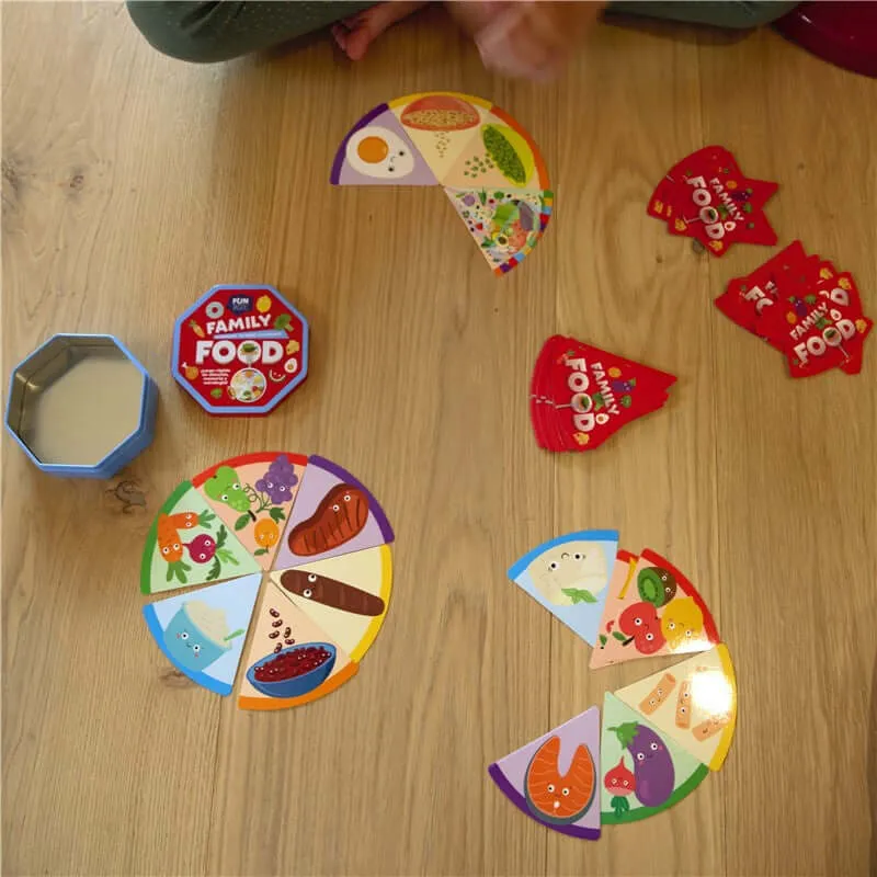 Family Food - Juego de mesa - Imagiland - 2-4 jugadores - 6+ años - 15 min