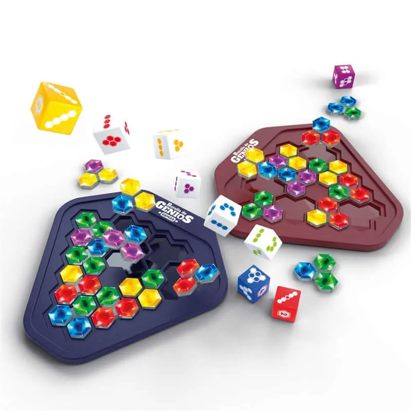 Batalla de Genios Gemas - Juego de mesa - Ludilo - 1-2 jugadores - 8+ años - 15 min