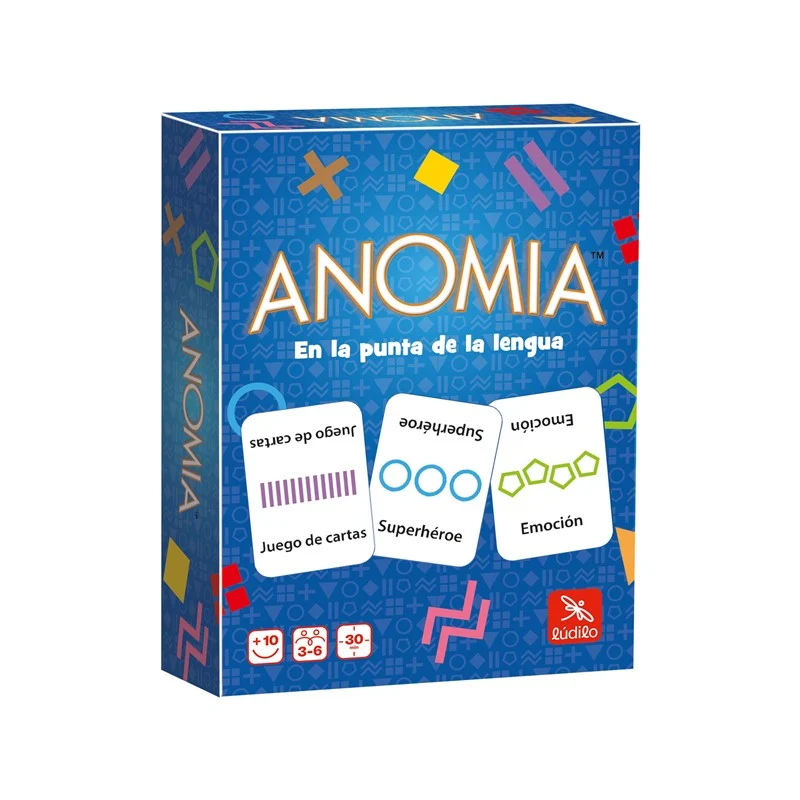 Anomia - Juego de mesa - Ludilo - 3-6 jugadores - 10+ años - 15 min
