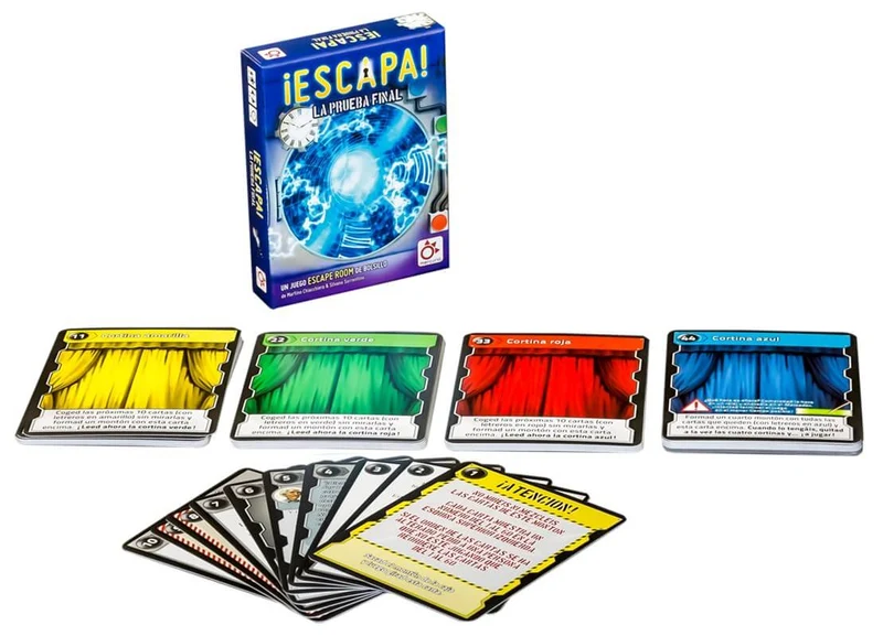 ¡Escapa! La prueba final - Juego de mesa - Mercurio - 1-6 jugadores - 12+ años - 60 min