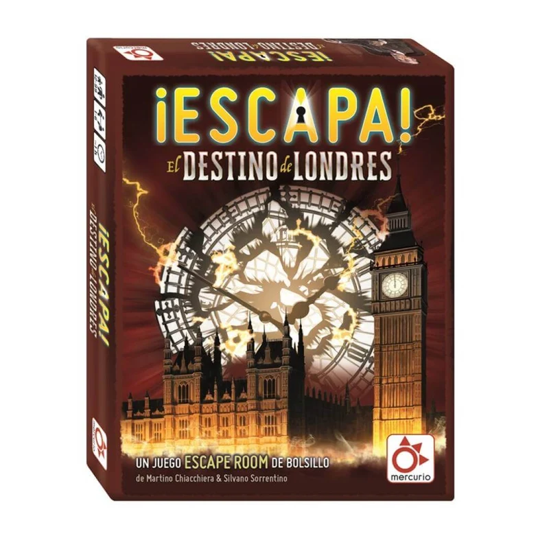¡Escapa! El destino de Londres - Juego de mesa - Mercurio - 1-6 jugadores - 12+ años - 60 min
