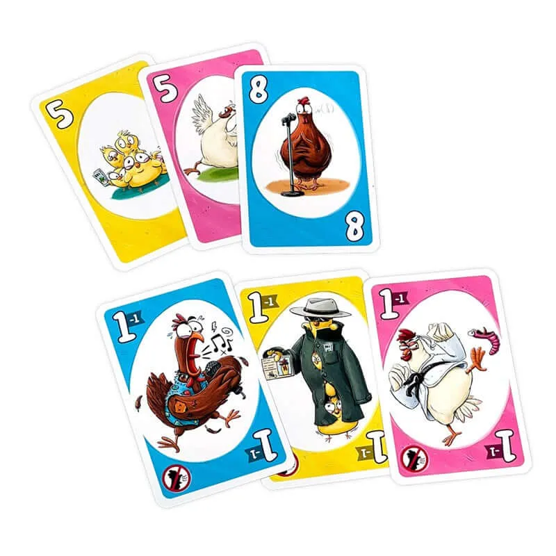 Gallina - Juego de mesa - Mercurio - 2-5 jugadores - 8+ años - 15 min