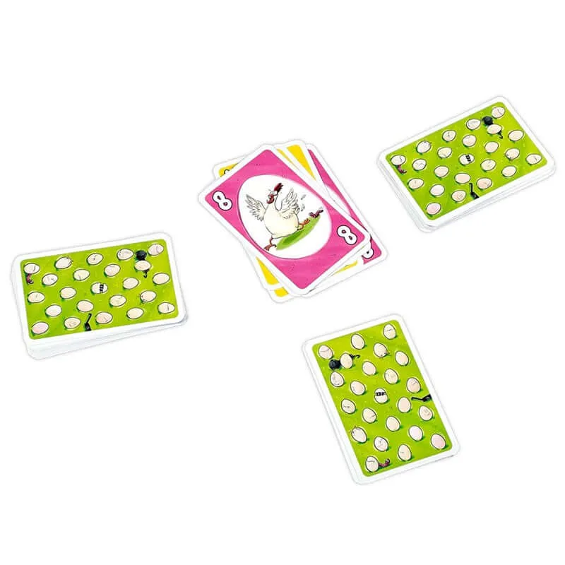 Gallina - Juego de mesa - Mercurio - 2-5 jugadores - 8+ años - 15 min
