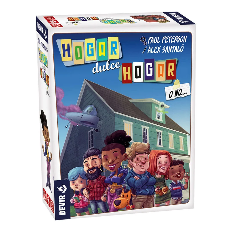 Hogar Dulce Hogar o no - Juego de mesa - Devir - 2-5 jugadores - 8+ años - 30 min