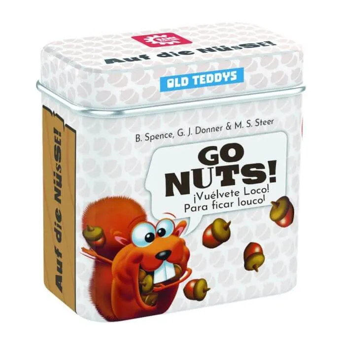 Go Nuts! - Juego de mesa - Game Factory - 2-5 jugadores - 7+ años - 15 min