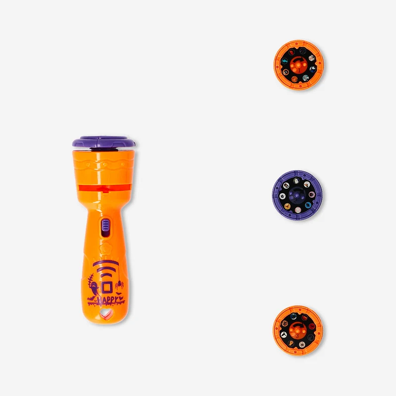 Projector torch with 24 Halloween images