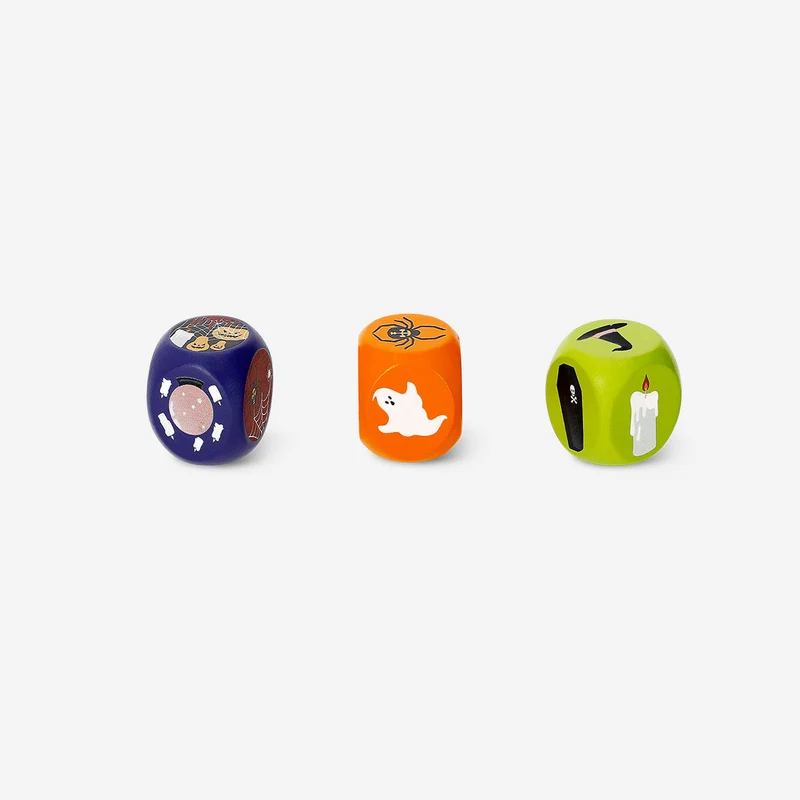 Halloween scary storyteller dice - 3 pcs