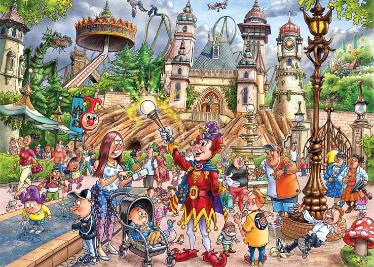 Wasgij Mystery Efteling - World of Wonders! (1000 pieces)