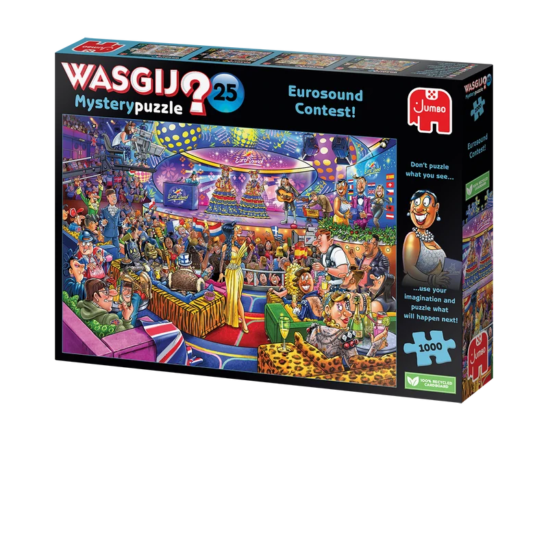Wasgij Mystery 25 - Eurosound Contest! (1000 pieces)