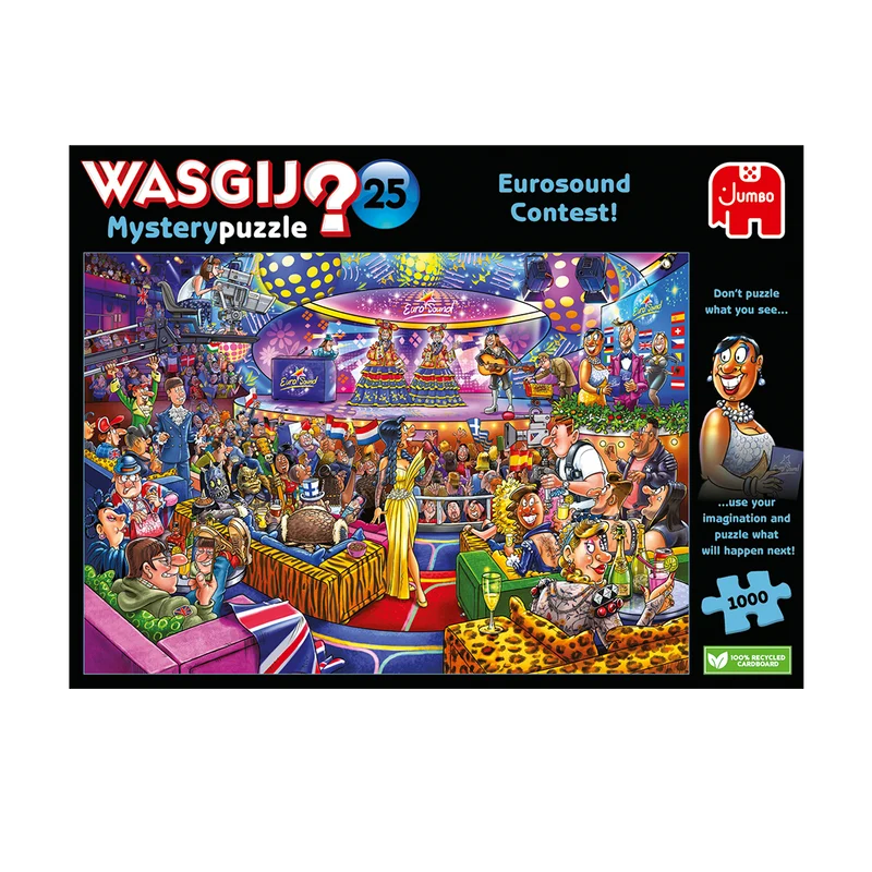 Wasgij Mystery 25 - Eurosound Contest! (1000 pieces)