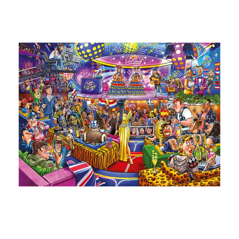 Wasgij Mystery 25 - Eurosound Contest! (1000 pieces)