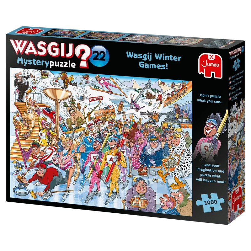 Wasgij Mystery 22 - Wasgij Winter Games! (1000 pieces)