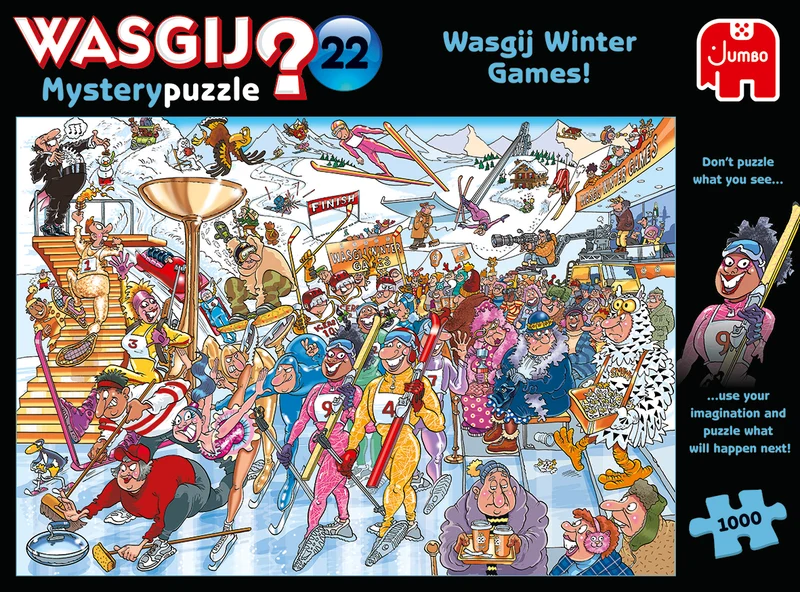 Wasgij Mystery 22 - Wasgij Winter Games! (1000 pieces)