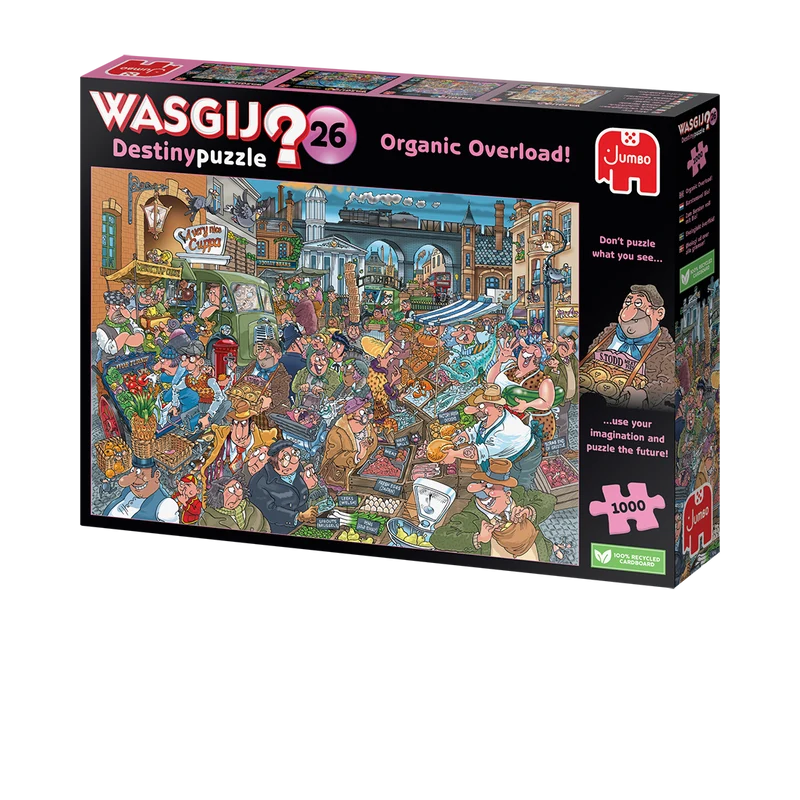 Wasgij Destiny 26 - Organic Overload! (1000 pieces)