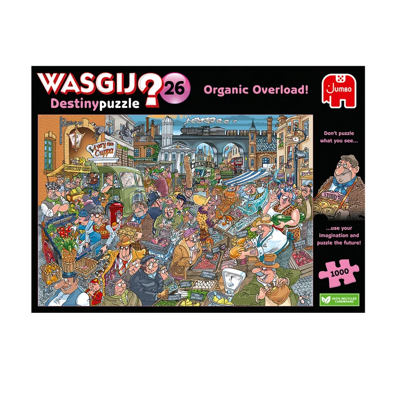 Wasgij Destiny 26 - Organic Overload! (1000 pieces)