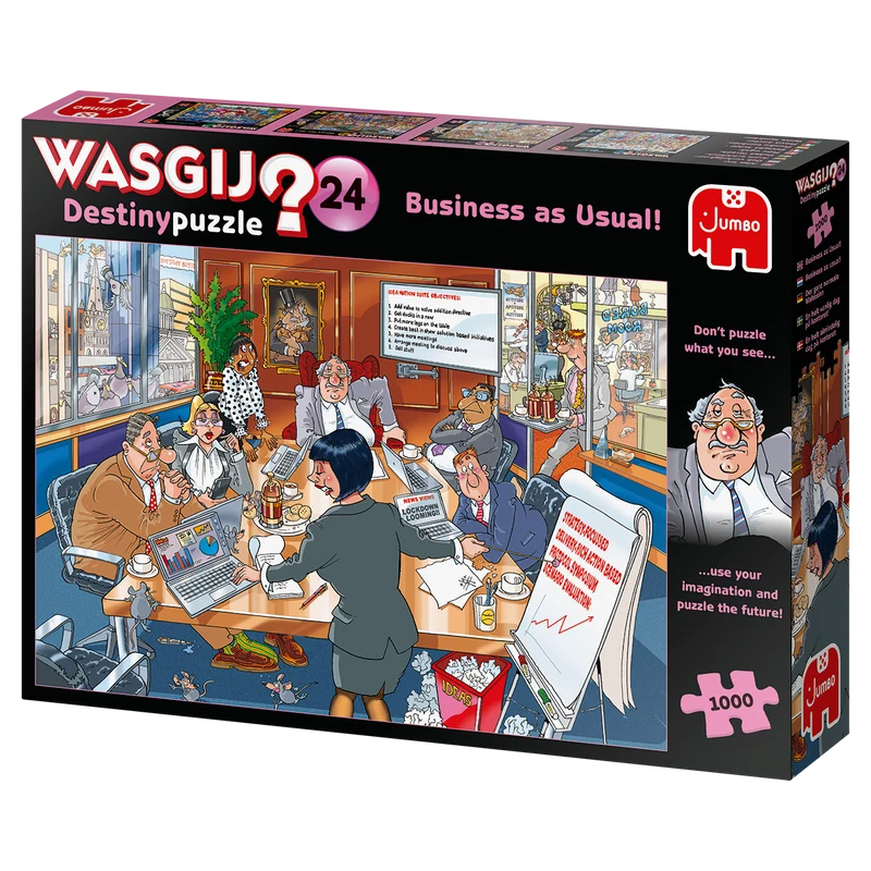 Wasgij Destiny 24 - Business as Usual! (1000 pieces)