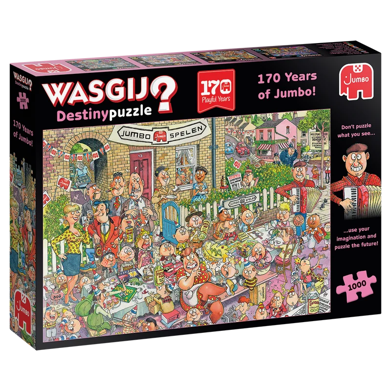 Wasgij Destiny - 170 Years of Jumbo! (1000 pieces)