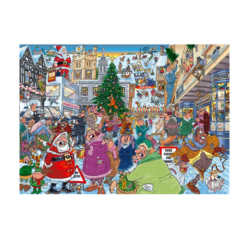 Wasgij Christmas 19 - Santa Dash! (2x1000 pieces)