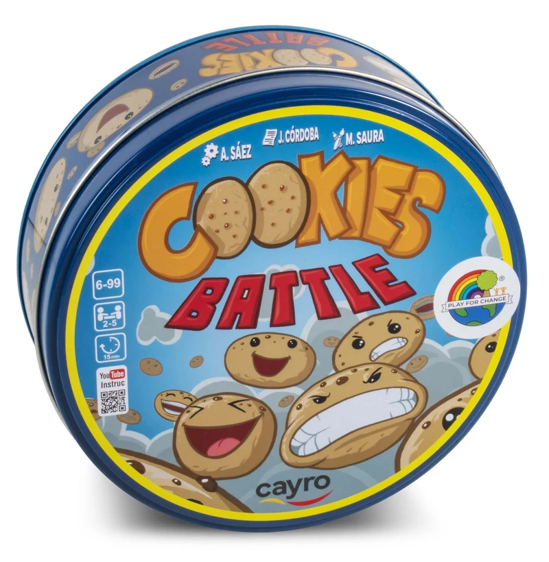 Cookies Battle - Juego de mesa - Cayro - 2-5 jugadores - 6+ años - 15 min