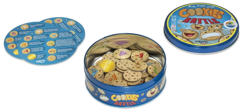 Cookies Battle - Juego de mesa - Cayro - 2-5 jugadores - 6+ años - 15 min