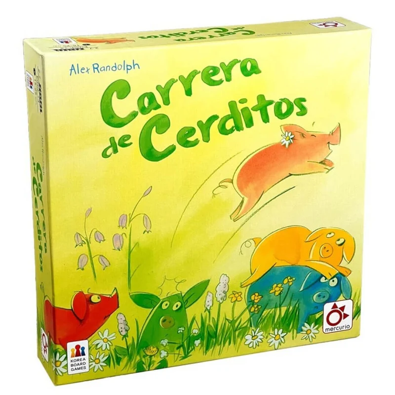 Carrera de Cerditos - Juego de mesa - Mercurio - 2-7 jugadores - 4+ años - 20 min