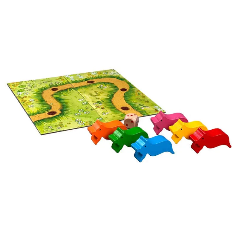 Carrera de Cerditos - Juego de mesa - Mercurio - 2-7 jugadores - 4+ años - 20 min