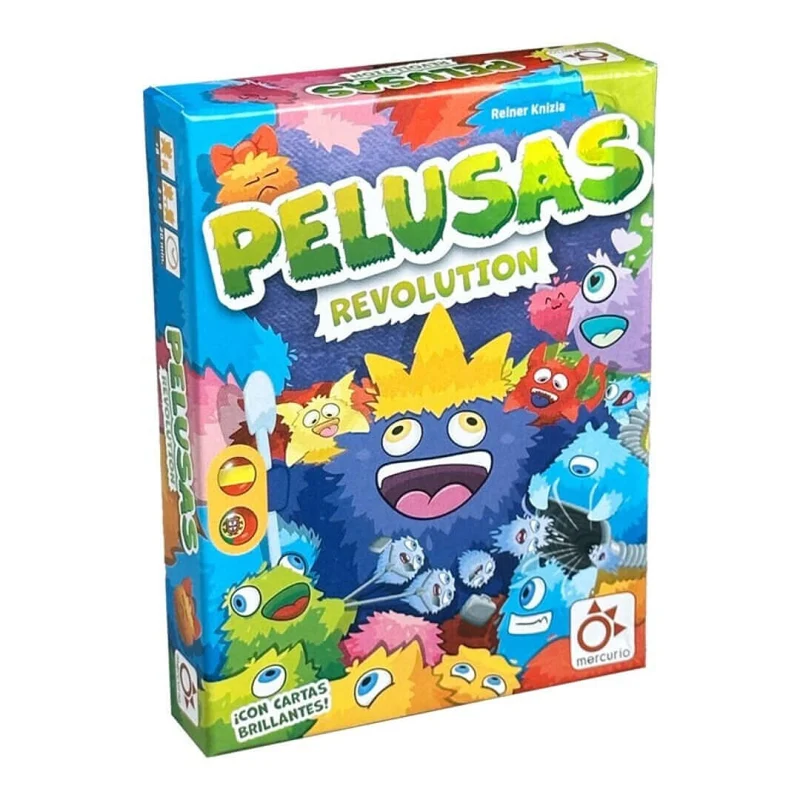 Pelusas Revolution - Juego de mesa - Mercurio - 2-6 jugadores - 8+ años - 20 min