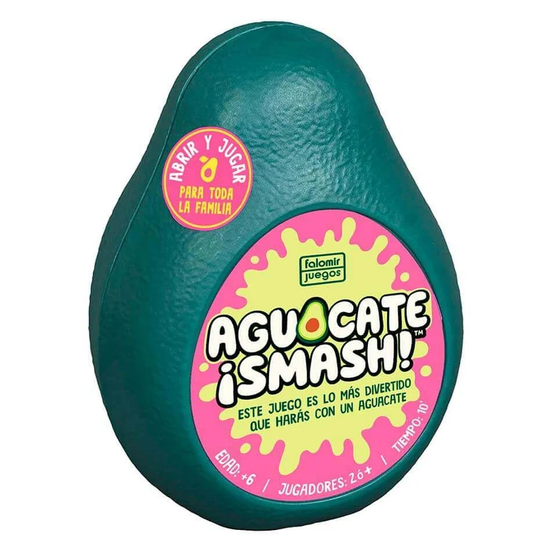 Aguacate ¡SMASH! - Juego de mesa - FALOMIR - 2+ jugadores - 6+ años - 10 min
