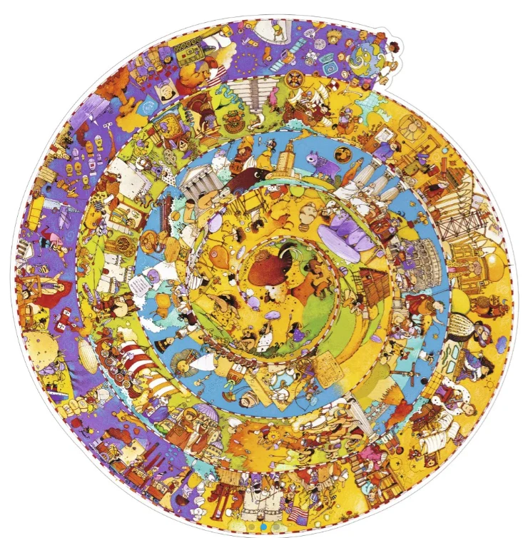 Puzzle Observación Historia - Djeco Juego de mesa desde los 7 años