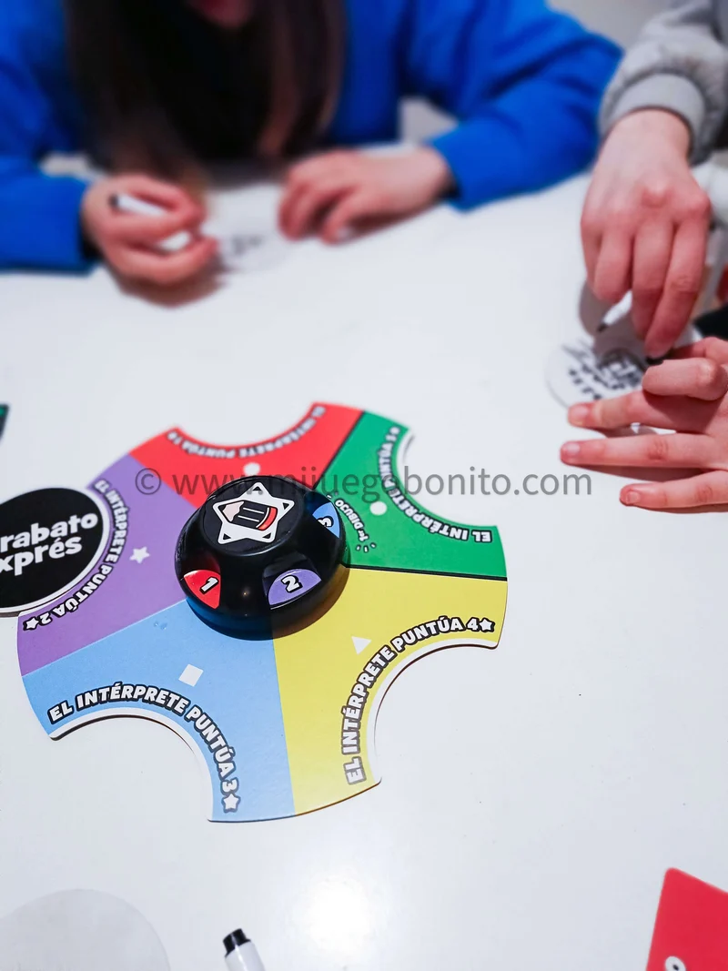 Garabato Express - Juego de mesa - Ludilo - 4-6 jugadores - 10+ años - 15 min